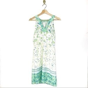 Skies Are Blue Sleeveless Floral Dress